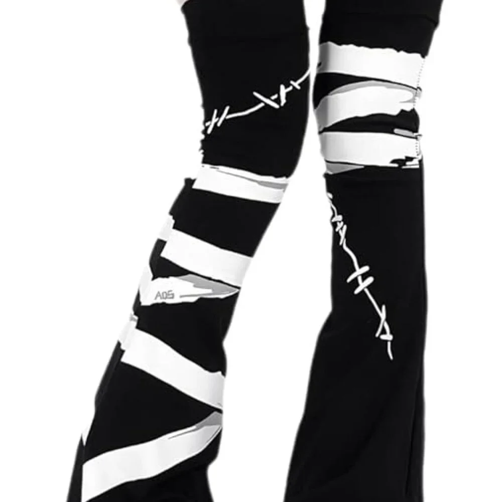 Goth Leg Warmers Thigh High Socks